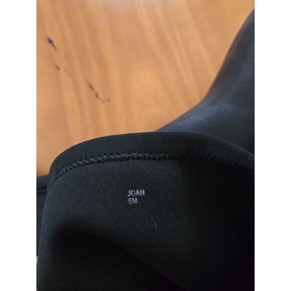 Donald J Pliner Pull On Over The Knee Joan Stretch Leather Boots Black Size 6M - Picture 7 of 11